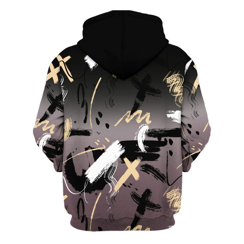 Hoodie To Match AMM Black 3s - Money Hustle Grind Pray All Over Print