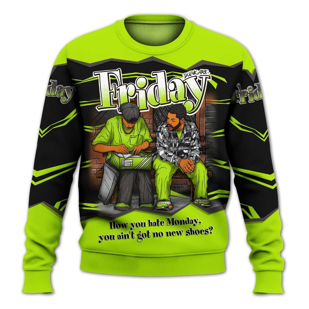 Sweatshirt To Match Foamposite Voltage Black Air Pro 2026 - Friday Movie 90s TV All Over Print