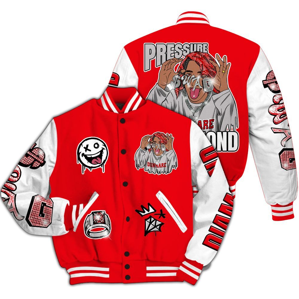 Varsity Jacket To Match Air Max 1 Low Poly - Pressures Makes Varsity Jacket To Match All Over Print