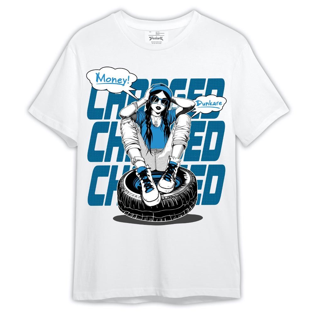 Shirt To Match Shirt Charged, Powder Blue 9s T-- To Match Sneaker Powder Blue 9s Graphic Tee 2404 LTRP