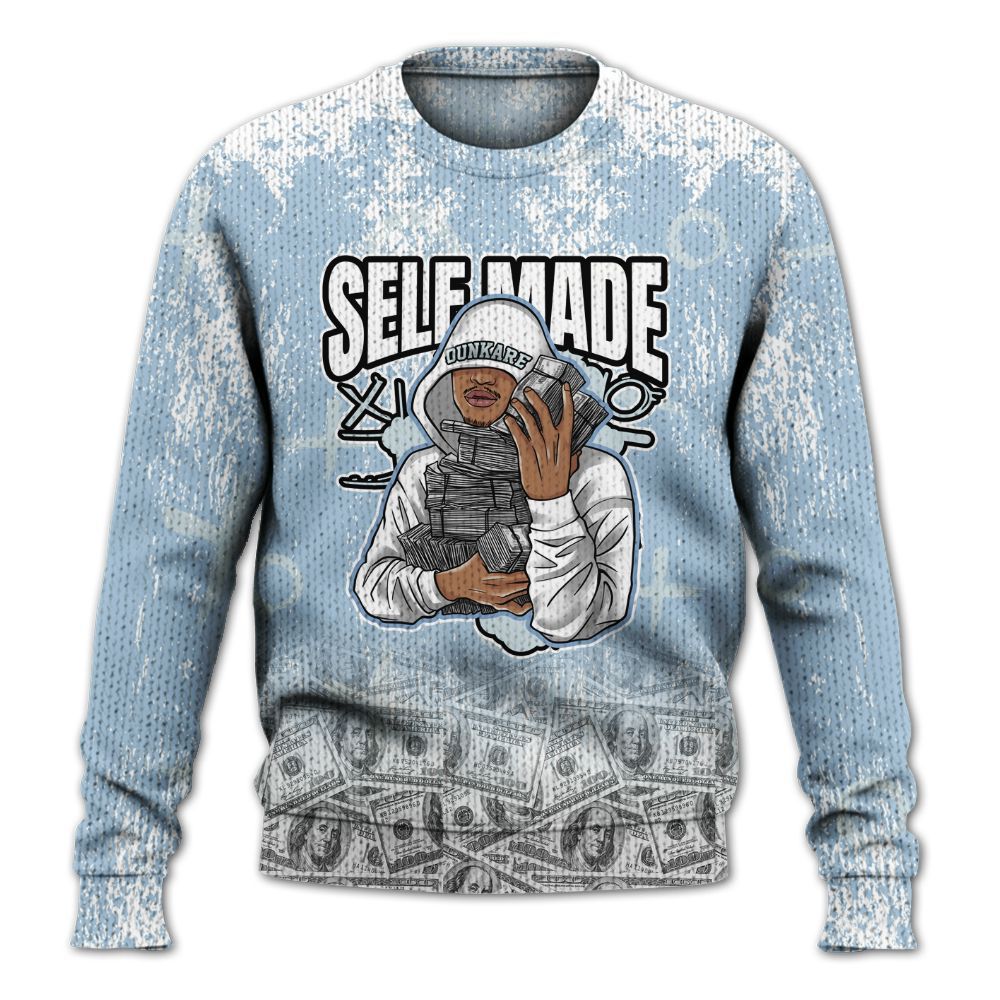 Knitted Sweater To Match Forget Me Not 4s - Selfmade Unique Grunge