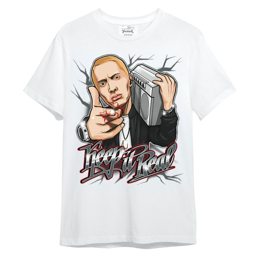 Dunkare Black RM Nigel Sylvester 4s Shirt - Keeping Real Rapper Shirt Graphic Unisex Shirt