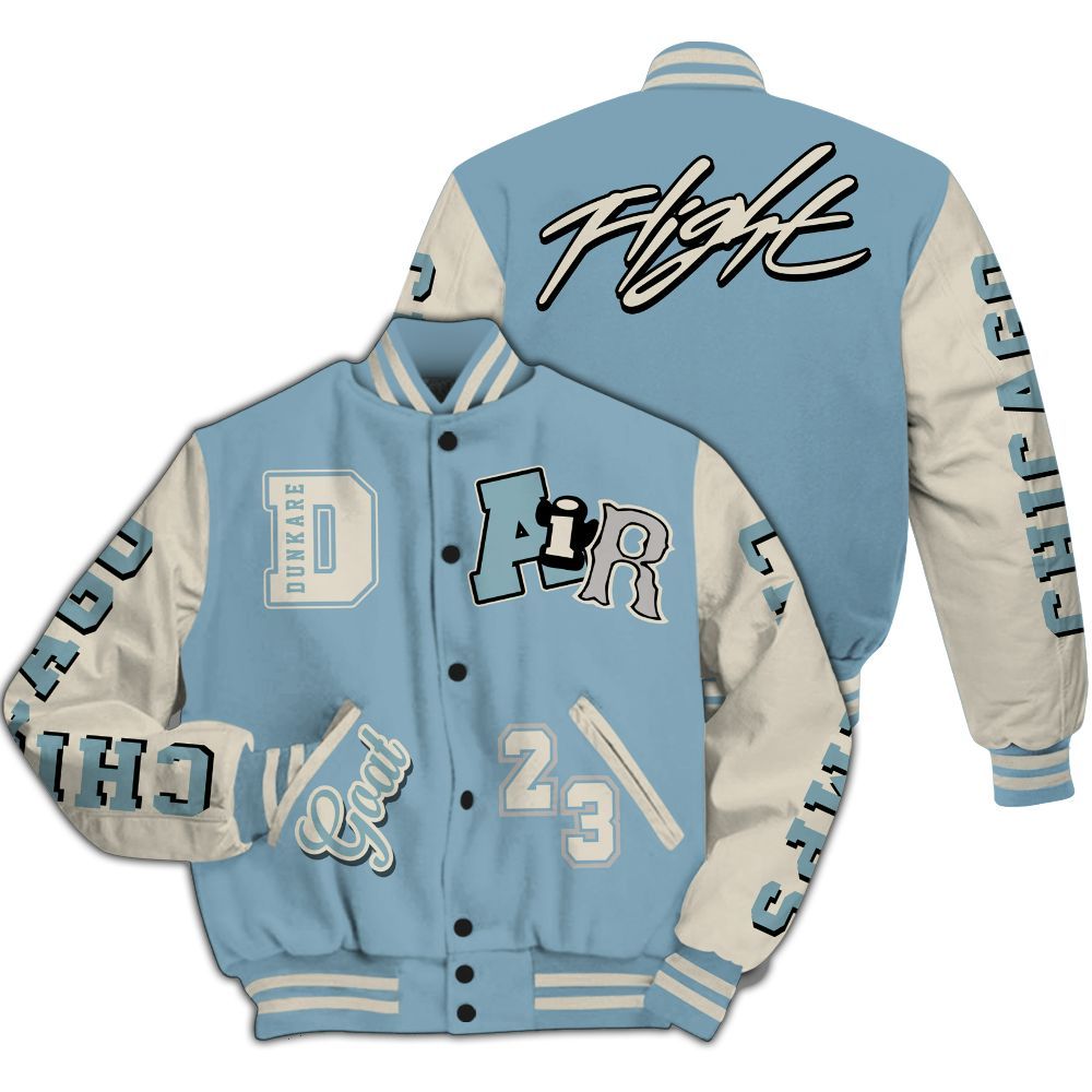 Varsity Jacket To Match Retro SoleFly 13s - AIR Number 23 GOAT All Over Print