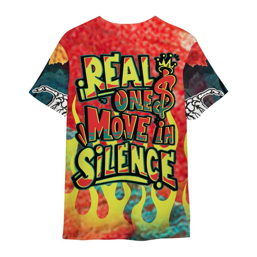 Shirt To Match Kobe 8 What The - Ones Move In Silence Graphic Trapped All Over Print