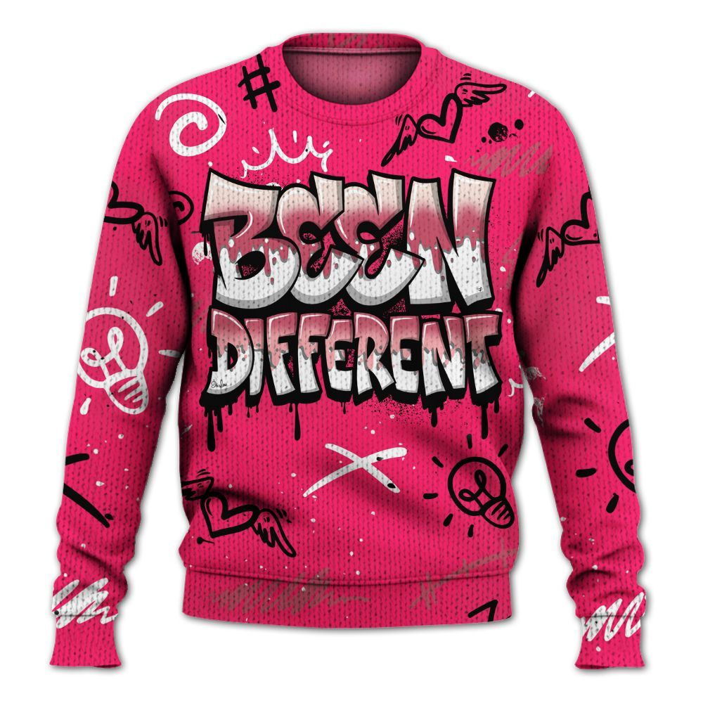 Sweater To Match A'One Hyper Pink Shirt, Drip Been Di2ferent Graphic