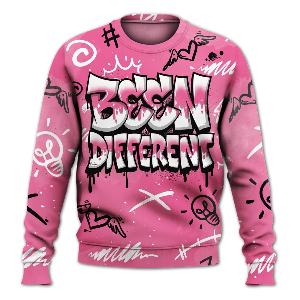 Sweatshirt To Match Air Max SNDR Hyper Pink - Drip Been Di2ferent All Over Print