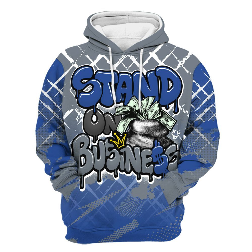 Hoodie To Match RS-X GS League - Halftone Stand Business Dripping All Over Print
