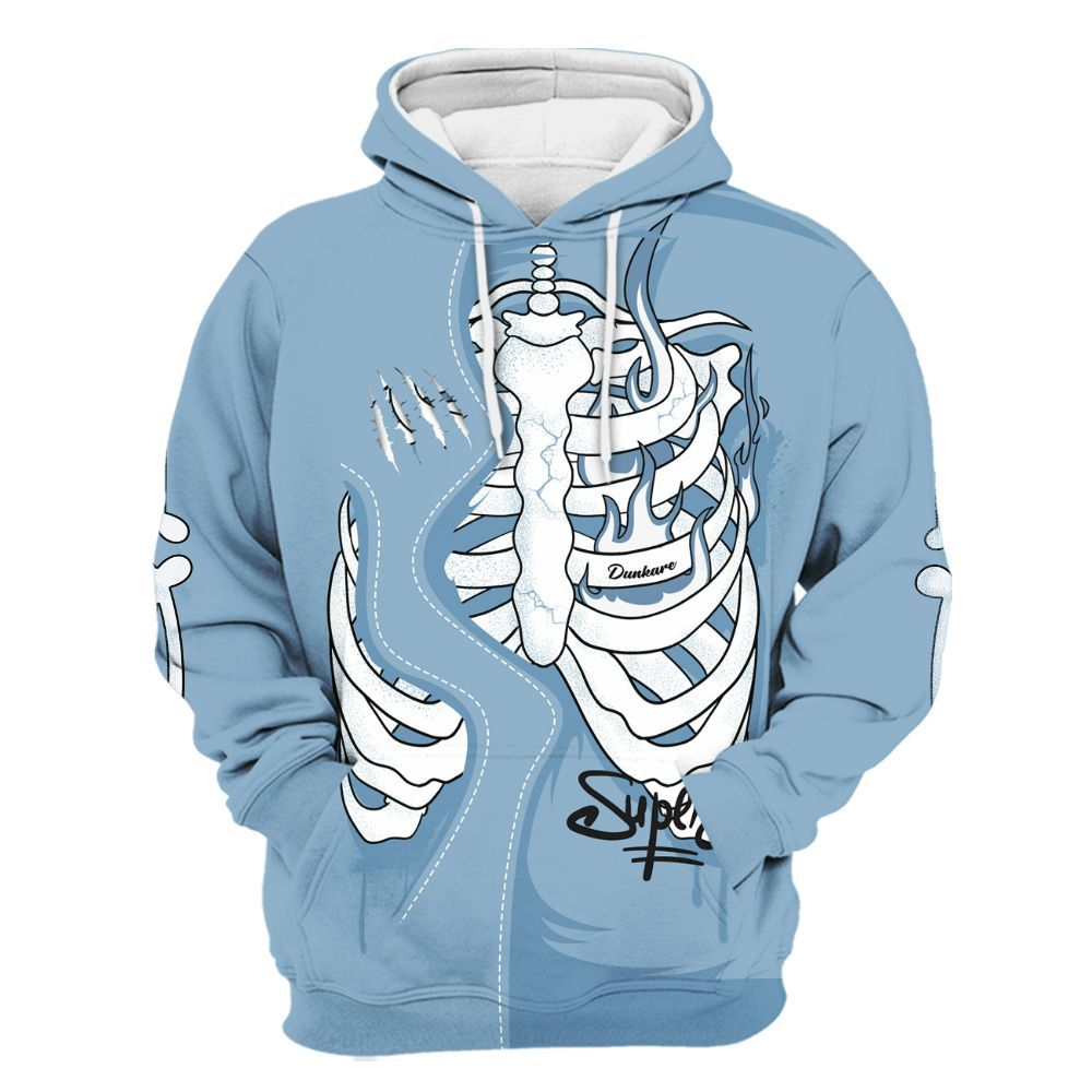 Hoodie To Match High University Blue 1s - It's The Kick For Me All Over Print