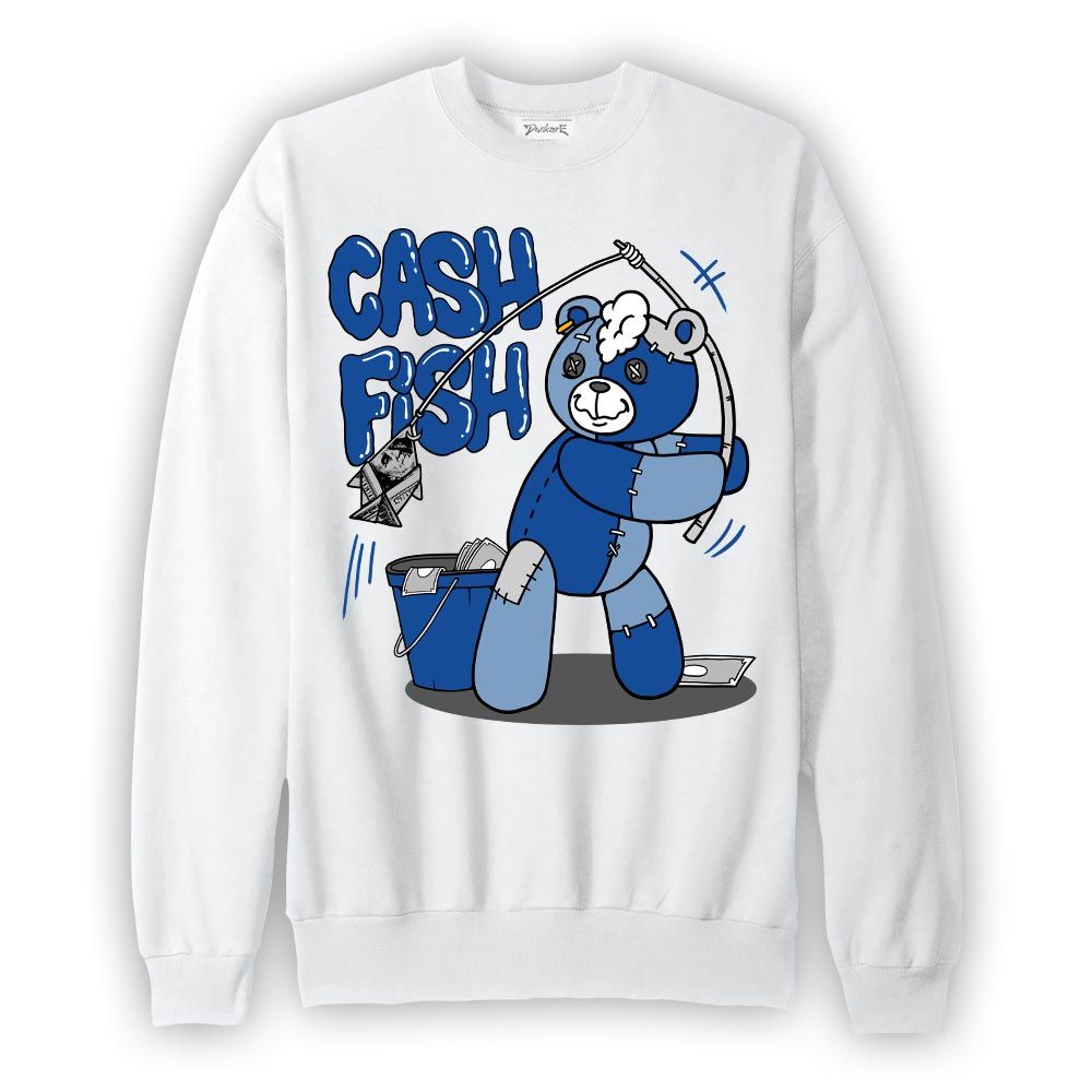 Sweatshirt To match Low Space Royal 11s Sweatshirt - Moneys Fish Hugz Graphic