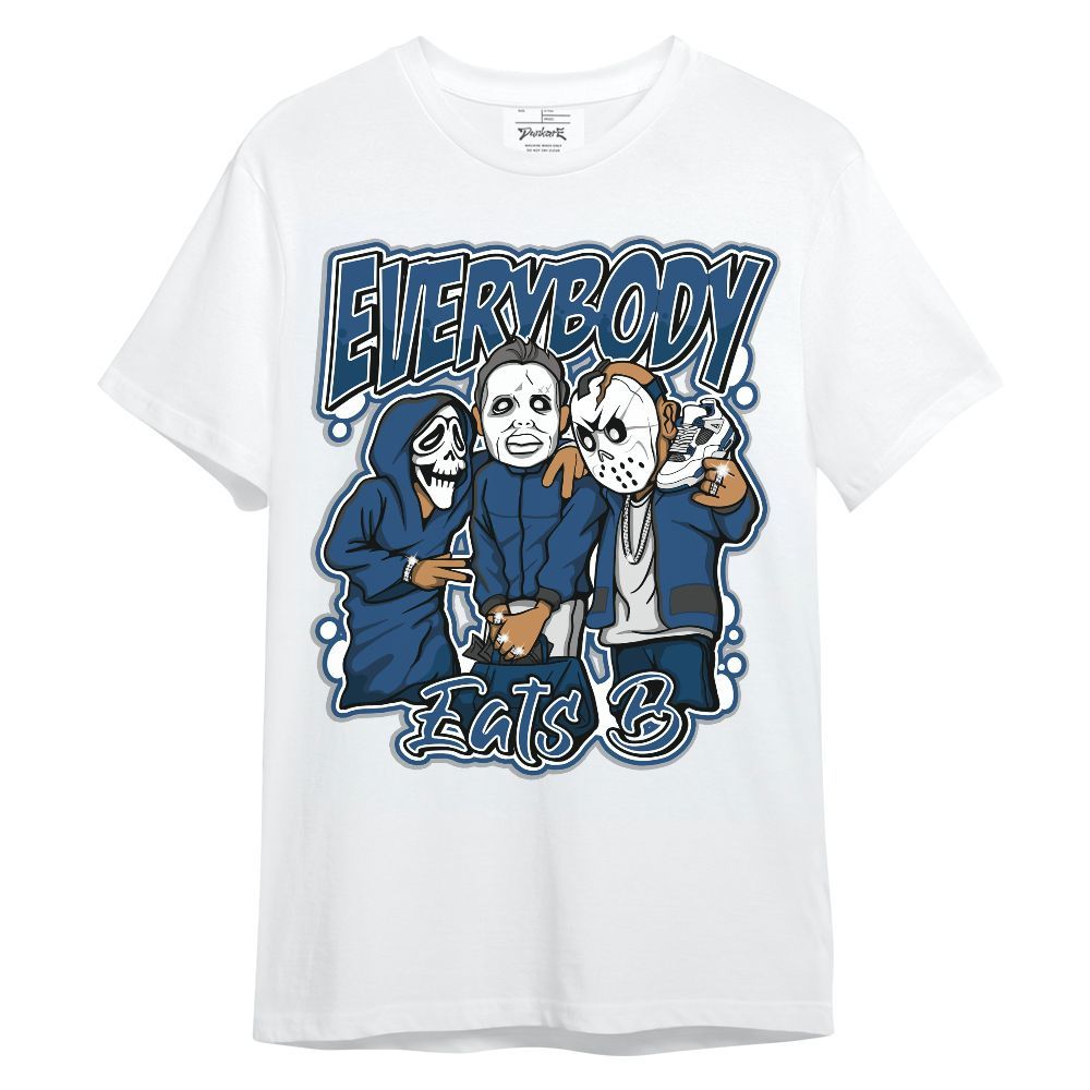 Shirt To Match High OG Midnight Navy 1s - Everybody Eatin Bro Graphic Unisex Shirt