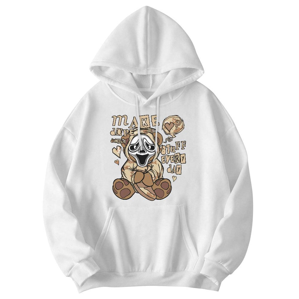 Sweatshirt To Match Desert Camo 3s - Make Dopes Bear Graphic