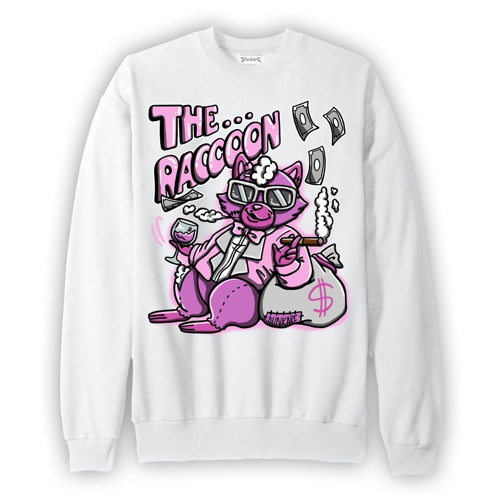 Sweatshirt To match Hyper Violet 4s Sweatshirt - The Rich Raccoon Graphic