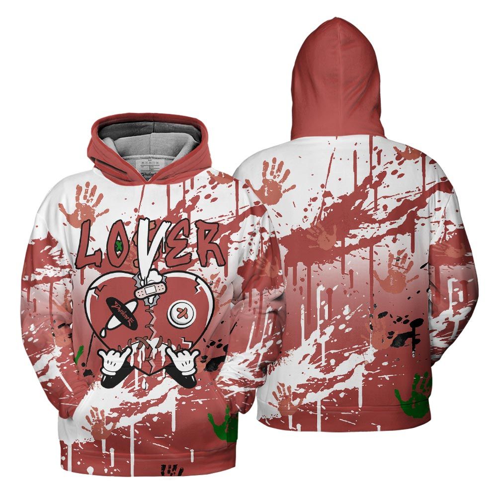 Hoodie To Match Dune Red 13s Hoodie, Loser Lover Drip Heart Hoodie Outfit 903 NCT