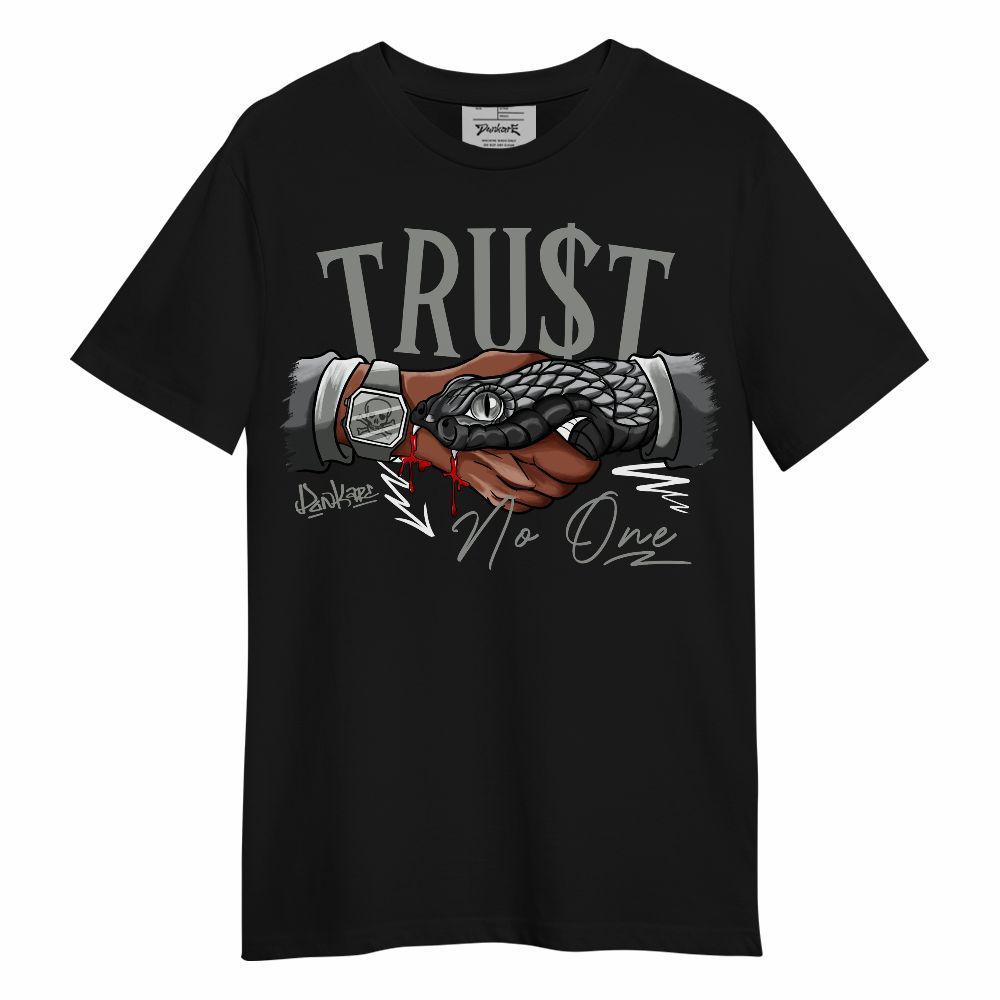 Shirt To Match Paris Cement Grey 4s - Snake Trust No One Unisex Shirt