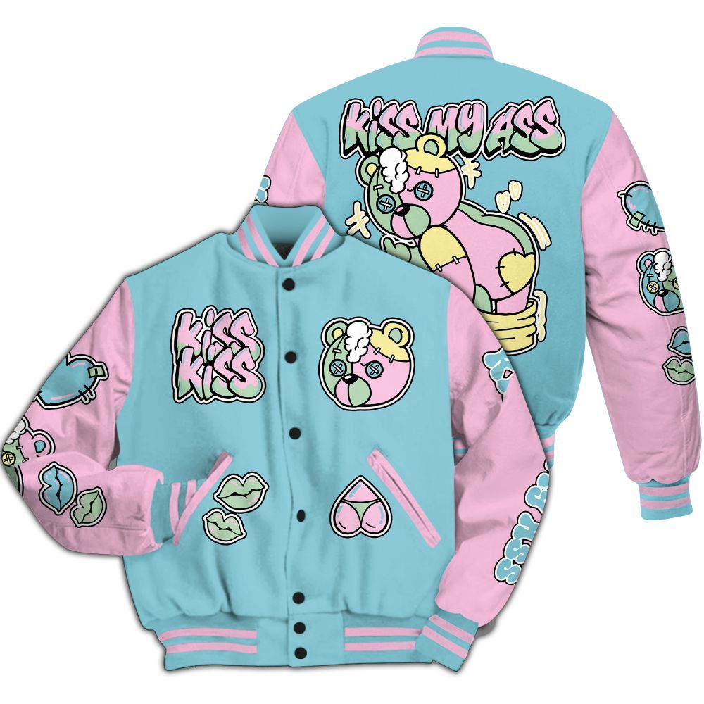 Varsity Jacket To Match SB Dunk Low Visty - Kiss My Hugz All Over Print