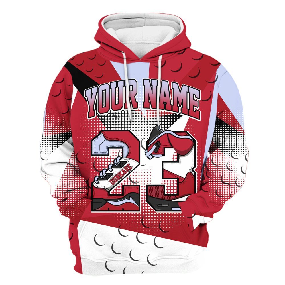 Hoodie To Match Toro Bravo 6s - Poly Custom Name Number 23 5s All Over Print