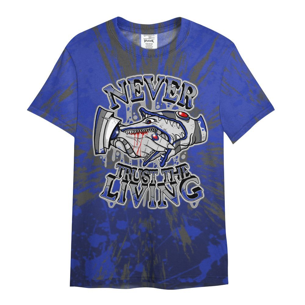 Shirt To Match Air Max Plus Black Racer Blue - Never Trusting Living Graphic Halloween All Over Print