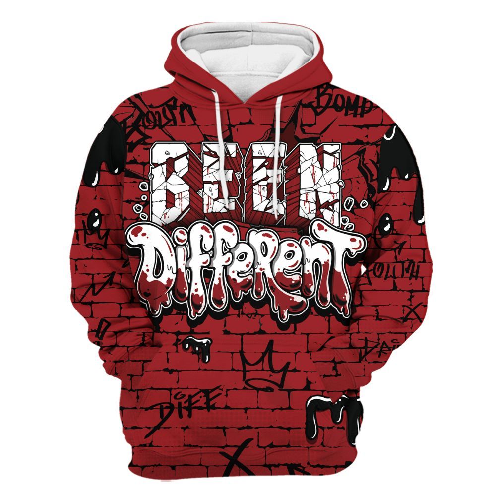 Hoodie To Match Alternate Flu Game 12s - Been Different Drippin Streetwear All Over Print