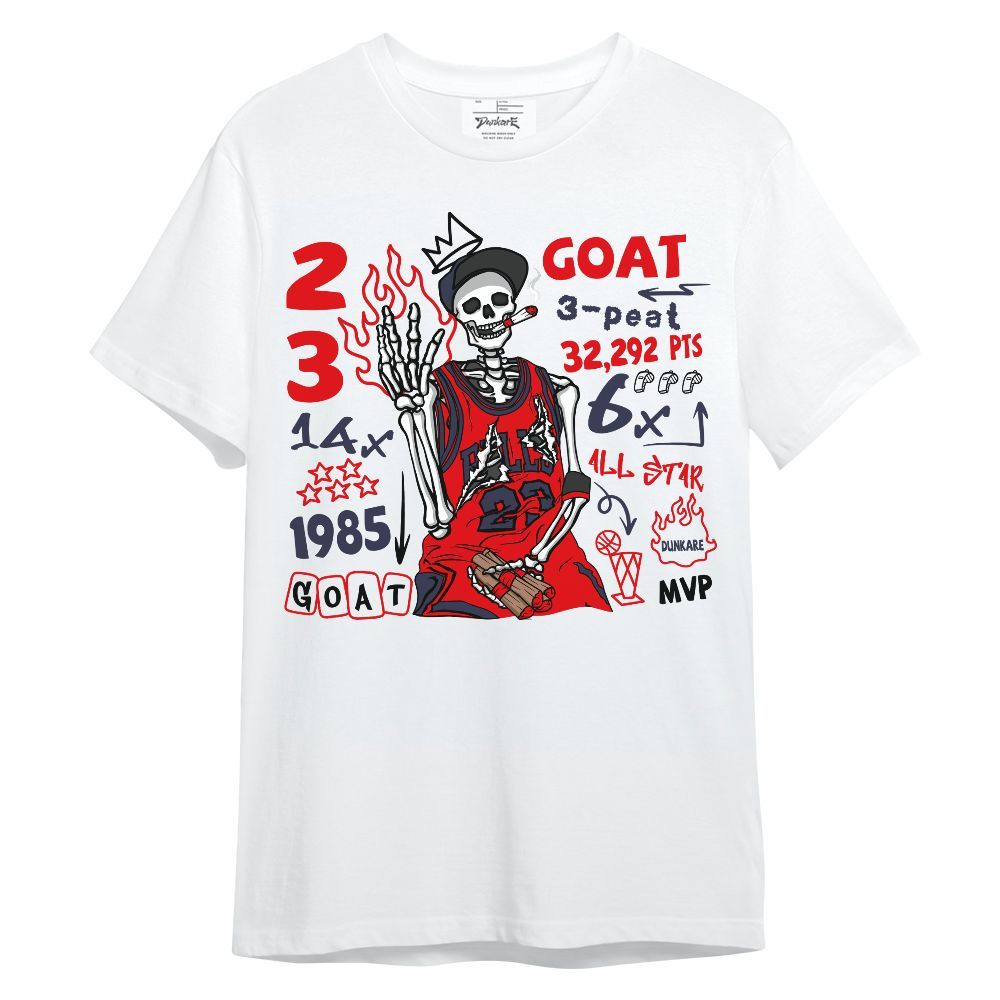 Shirt To Match Low OG Howard Bison 1s - Number 23 G.0.A.T Unisex Shirt