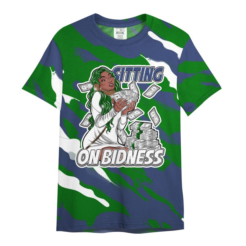 Shirt To Match Midnight Navy 13s - Bidness Colored All Over Print