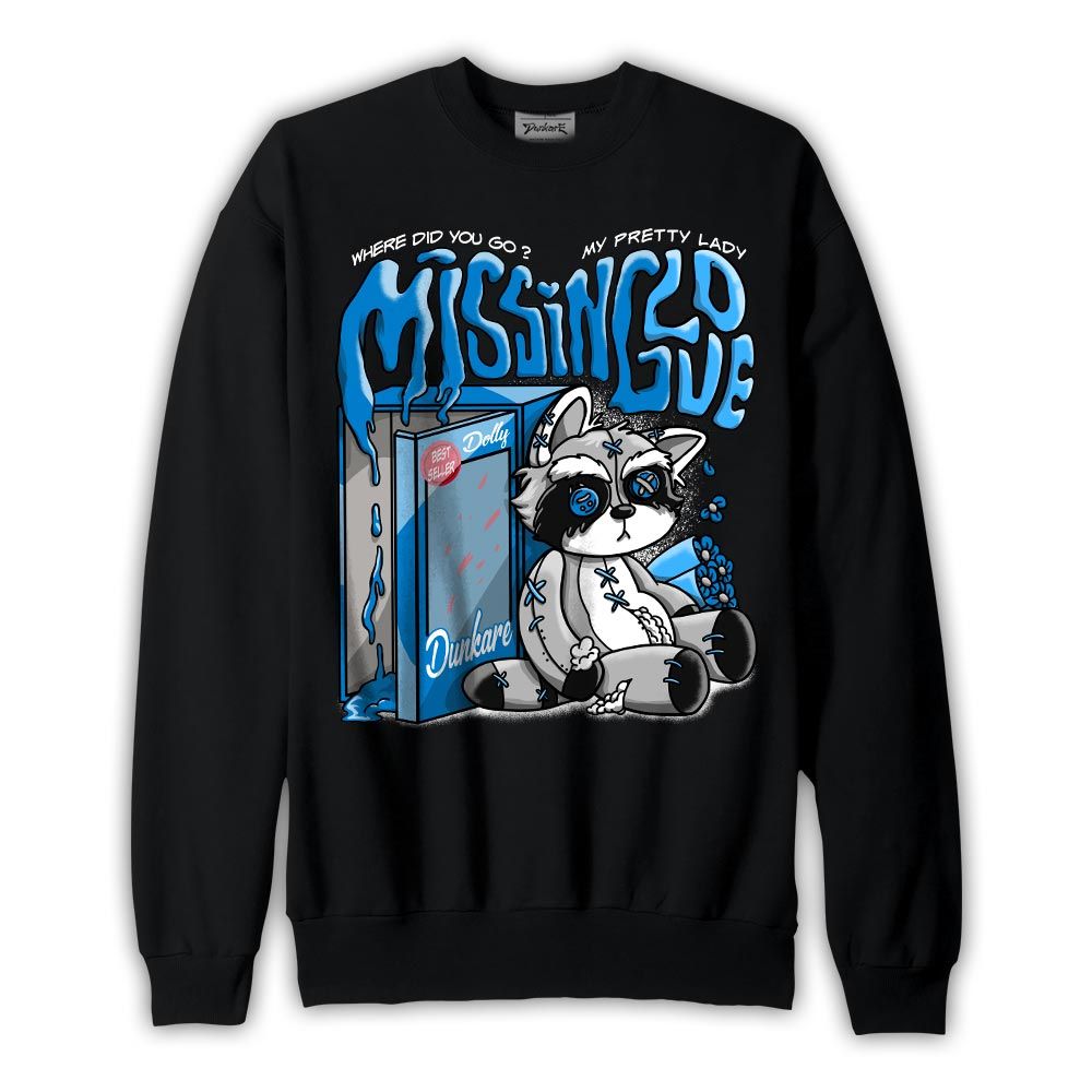 Sweatshirt To match Sweatshirt Missing Love Raccoon, Military Blue 4s To Match Sneaker DNY