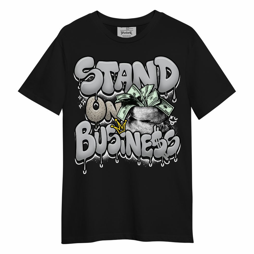 Shirt To Match Metallic Silver 2024 5s - Stand Business Unisex Shirt