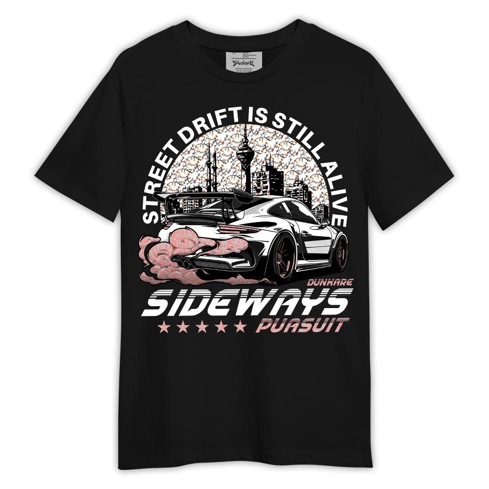 Shirt To Match Shirt Sideways Puasuit, Red Stardust 3s T-- To Match Sneaker Red Stardust 3s Graphic Tee 2404 LTRP