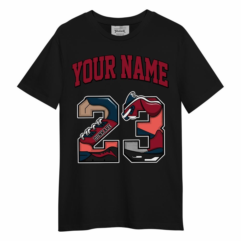 Shirt To Match Mid Multi Color 2022 1s - Custom Name Number 23 5s Unisex Shirt