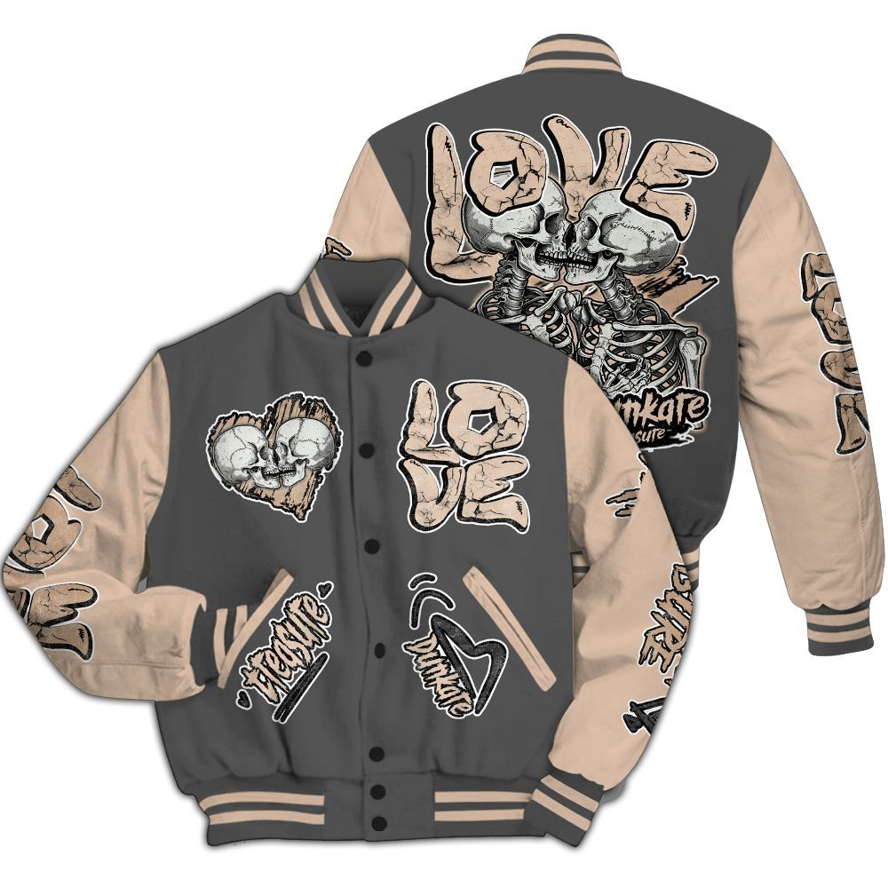Varsity Jacket To Match Kobe 9 EM Mamba - Skull Bear All Over Print