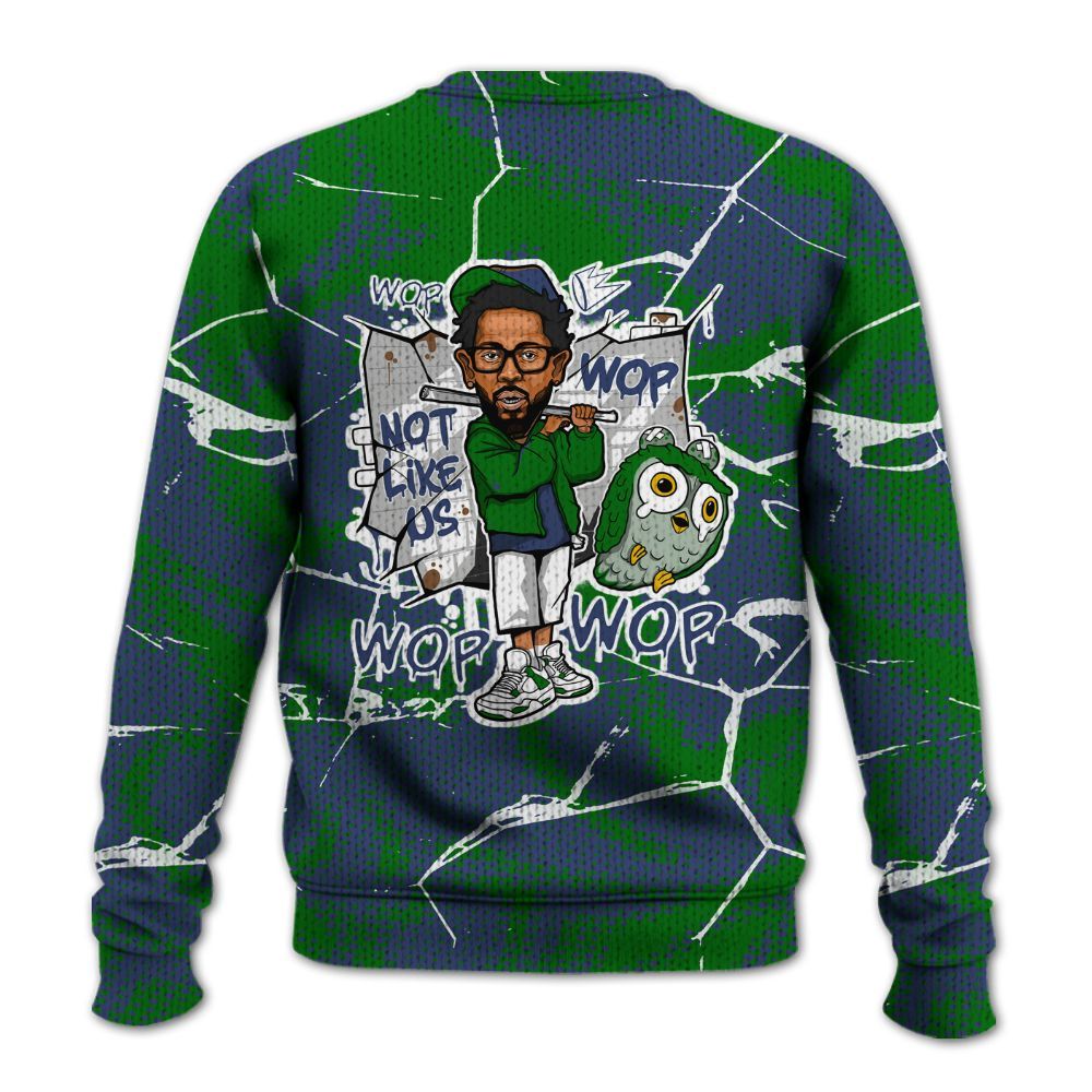 Knitted Sweater To Match Midnight Navy 13s - None Like ComptonCity Graphic Crack