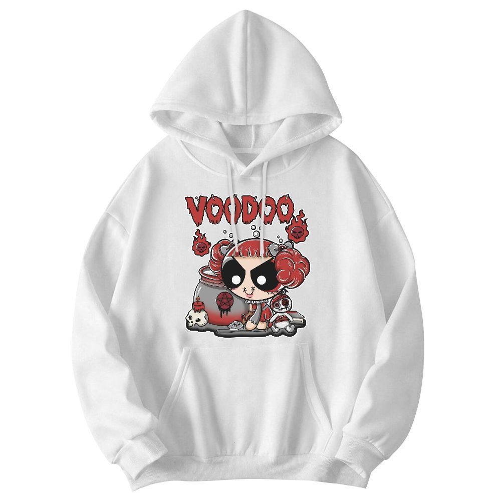 Sweatshirt To Match Bred Reimagined 4s - Voodooz Unqiue Graphic