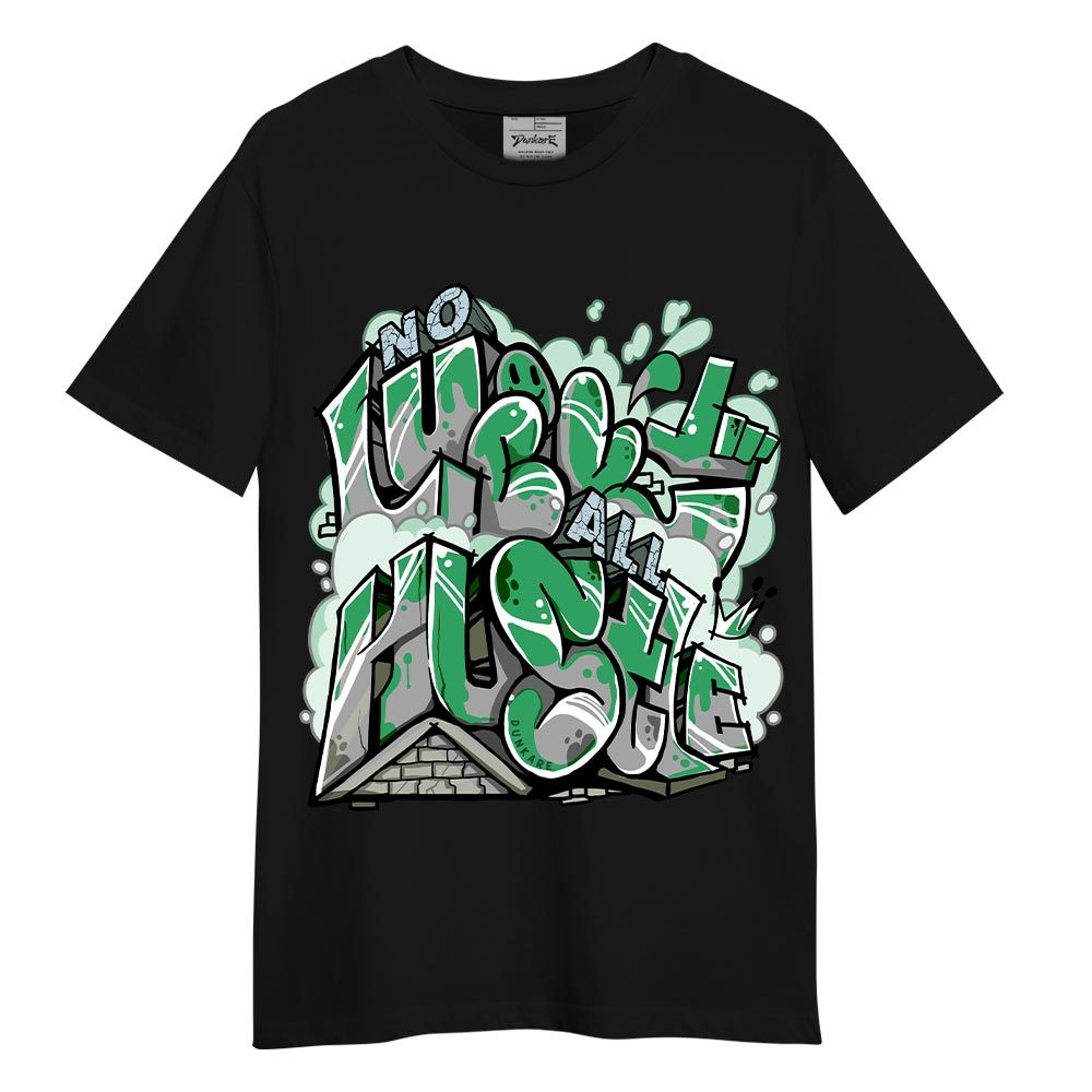 Shirt To Match T-shirt All Huslte, 3 Green Glow T-Shirt To Match Sneaker 2604 PAT