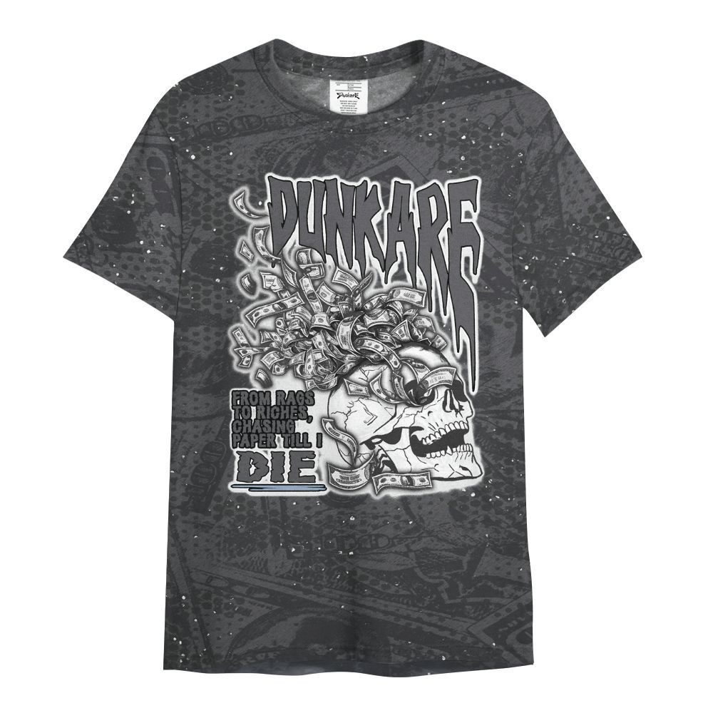 Shirt To Match Reverse Black White 6s - From Rags To Riches All Over Print