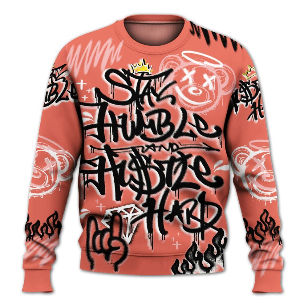Sweatshirt To Match Low OG PSG 1s - Humble Drip Streetwear Graffity All Over Print