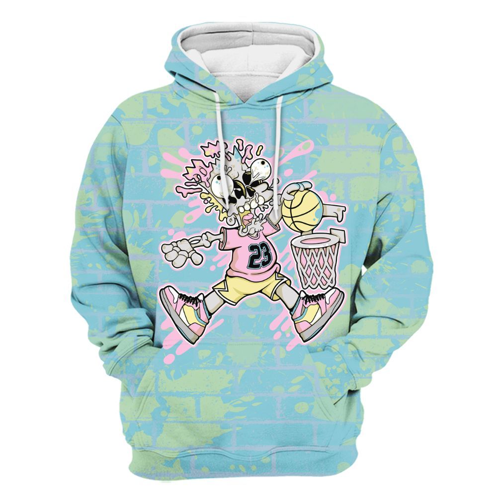 Hoodie To Match SB Dunk Low Visty - 85's Dunks Graphic Halloween All Over Print