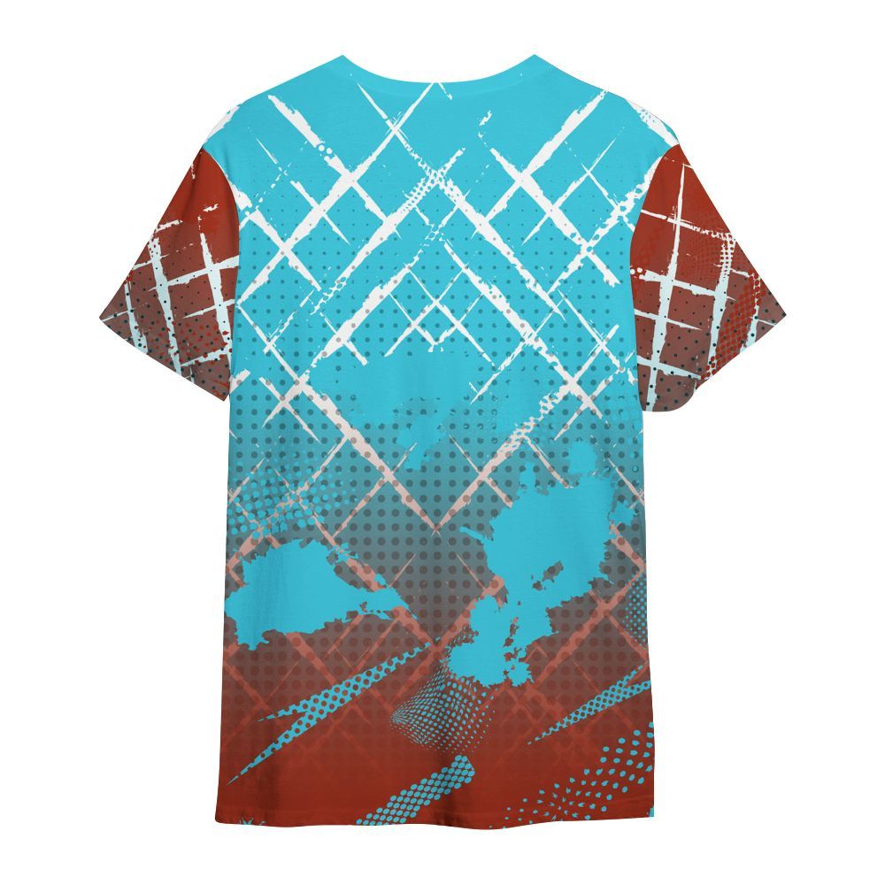 Shirt To Match SB Dunk Di'Orr Greenwood - Halftone Stand Business Dripping All Over Print