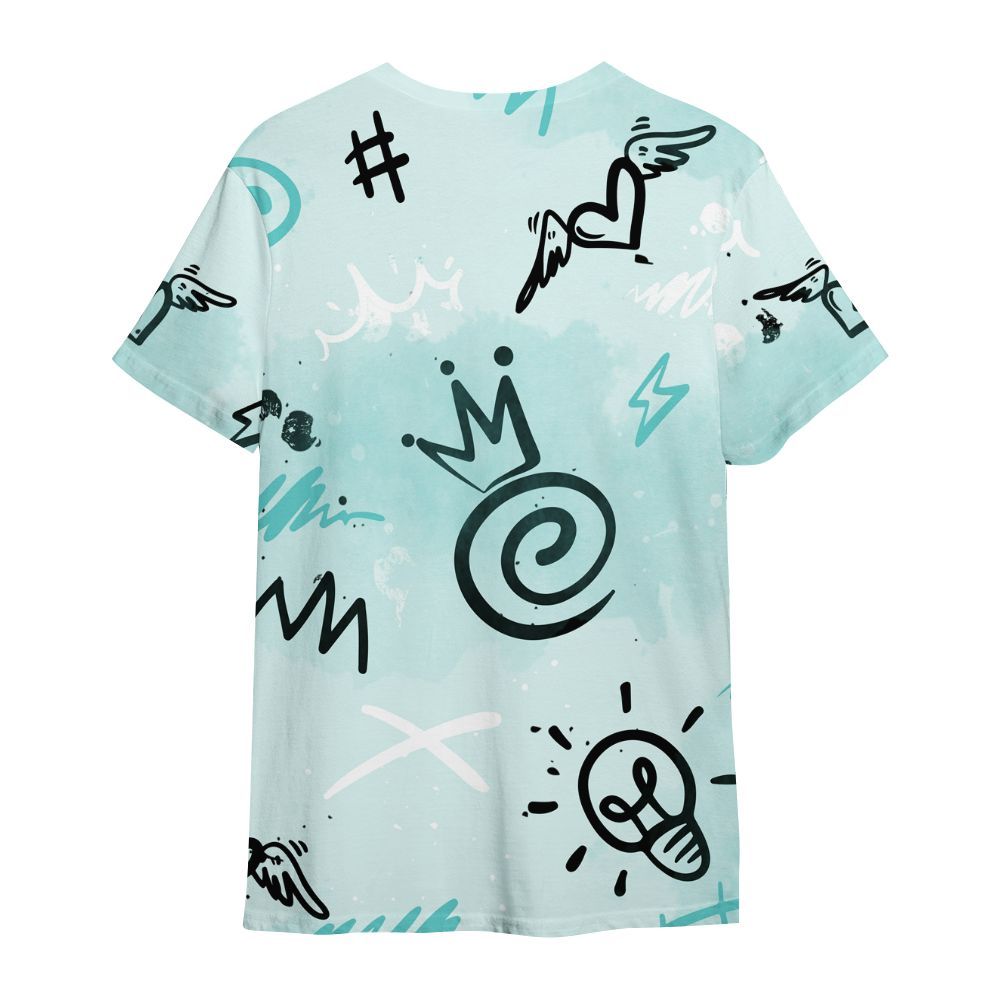 Shirt To Match KD 4 Easter Mint Candy - Drip Been Di2ferent All Over Print