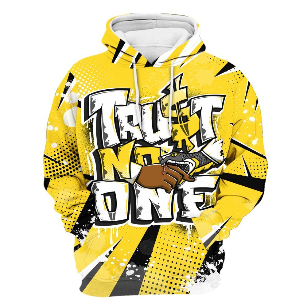 Hoodie To Match Retro Thunder 4s - Poly Trust No One Dripping All Over Print