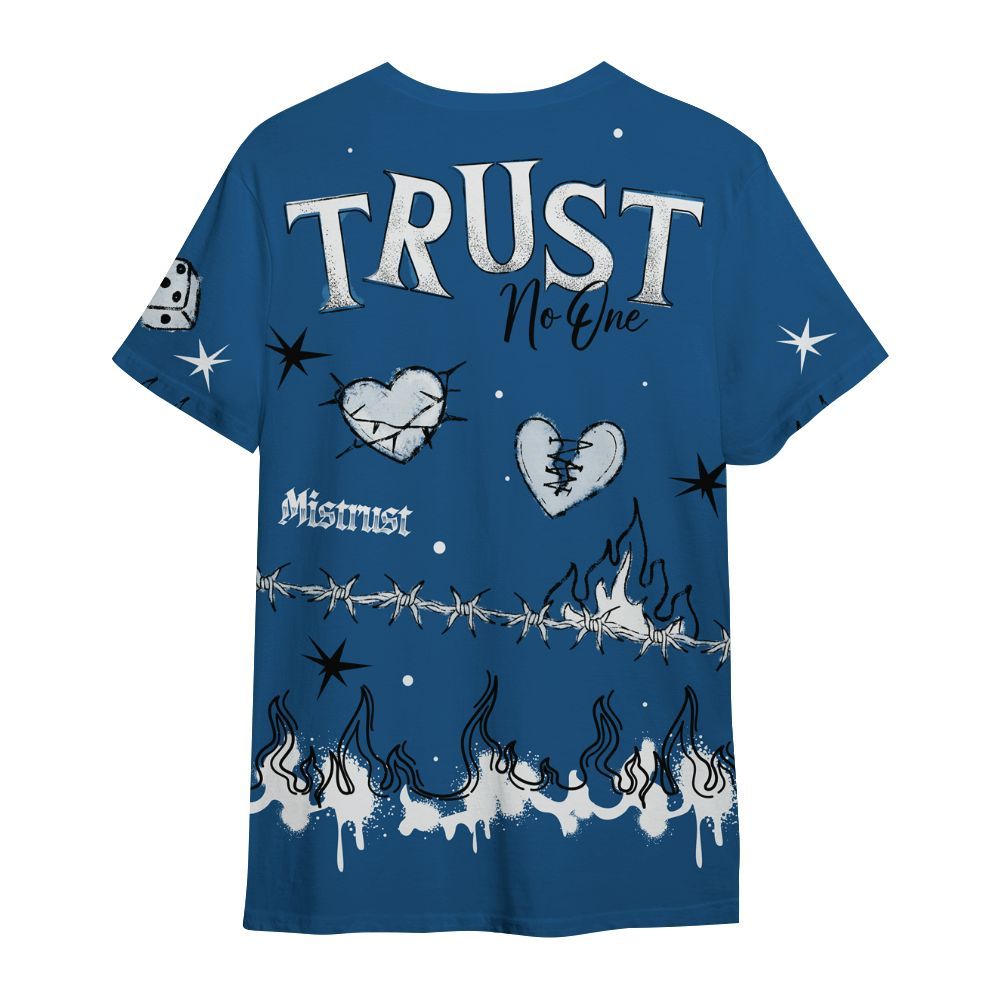 Shirt To Match Wizards 3s - Trust No One Snake-Bite Doodle Crayon All Over Print
