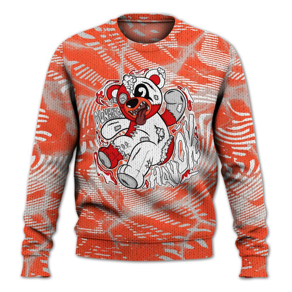 Knitted Sweater To Match Air Max 1 86 Cosmic Clay - Havok Bear