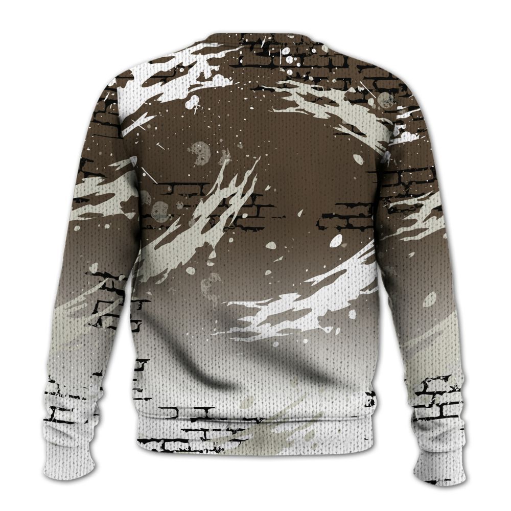 Knitted Sweater To Match Palomino 1s - Values Of Loyalty Drip