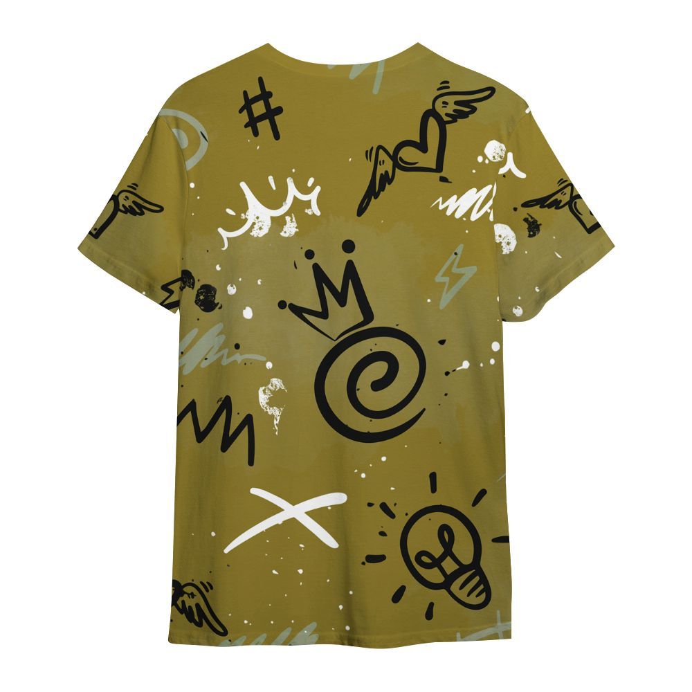 Shirt To Match Air Flightposite Metallic Gold - Drip Been Di2ferent All Over Print