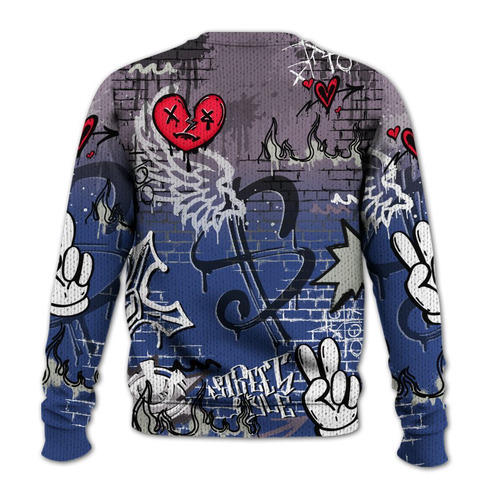 Sweater To Match Low OG Voodoo Alternate 1s - Been Dif2erent Drip Graffiti Graphic