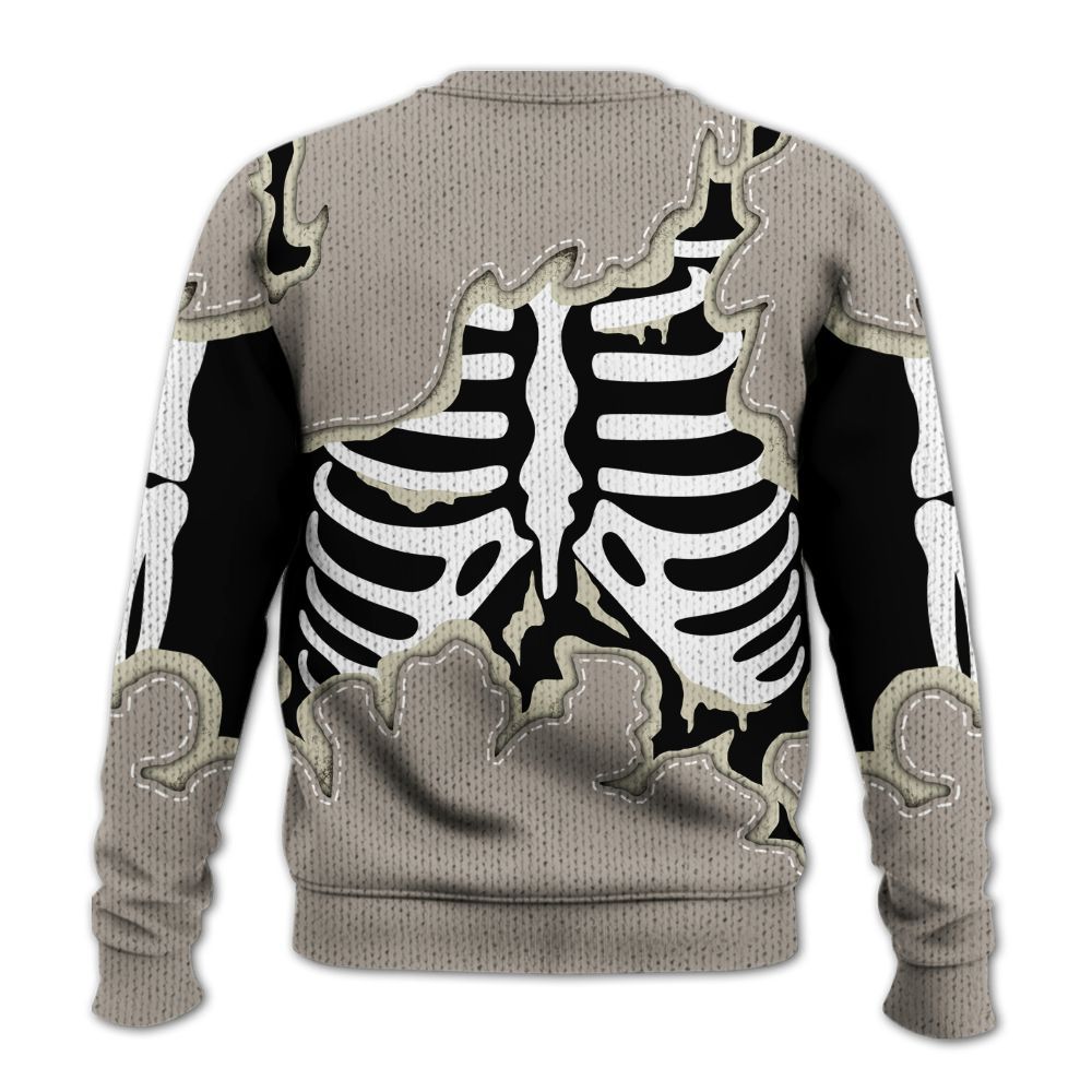 Knitted Sweater To Match El Grito 5s - Skeleton Smiley Face