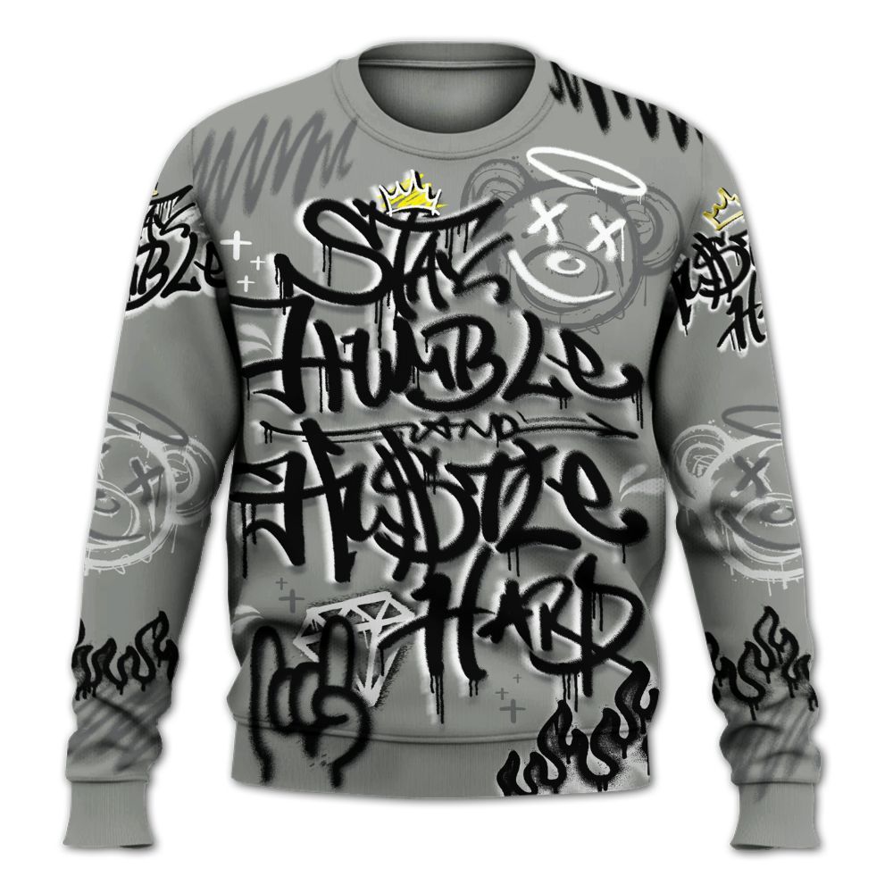 Sweatshirt To Match Paris Olympics 4s - Humble Drip Streetwear Graffity All Over Print