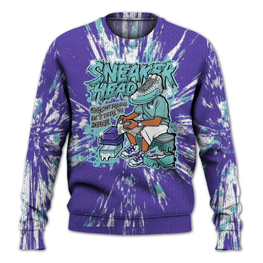 Knitted Sweater To Match Low Hornets 1s - Sneakers Headache Graphic Luxury
