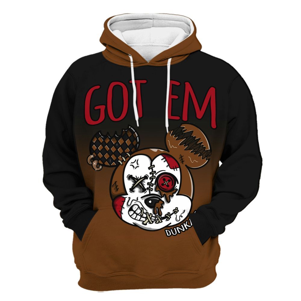 Hoodie To Match Archaeo Brown 5s - Got Em Dripping All Over Print