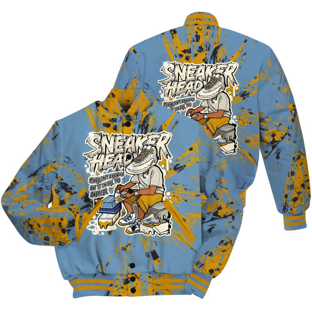 Varsity Jacket To Match High OG First In Flight 1s Shirt - Sneakers Headache Graphic Luxury All Over Print