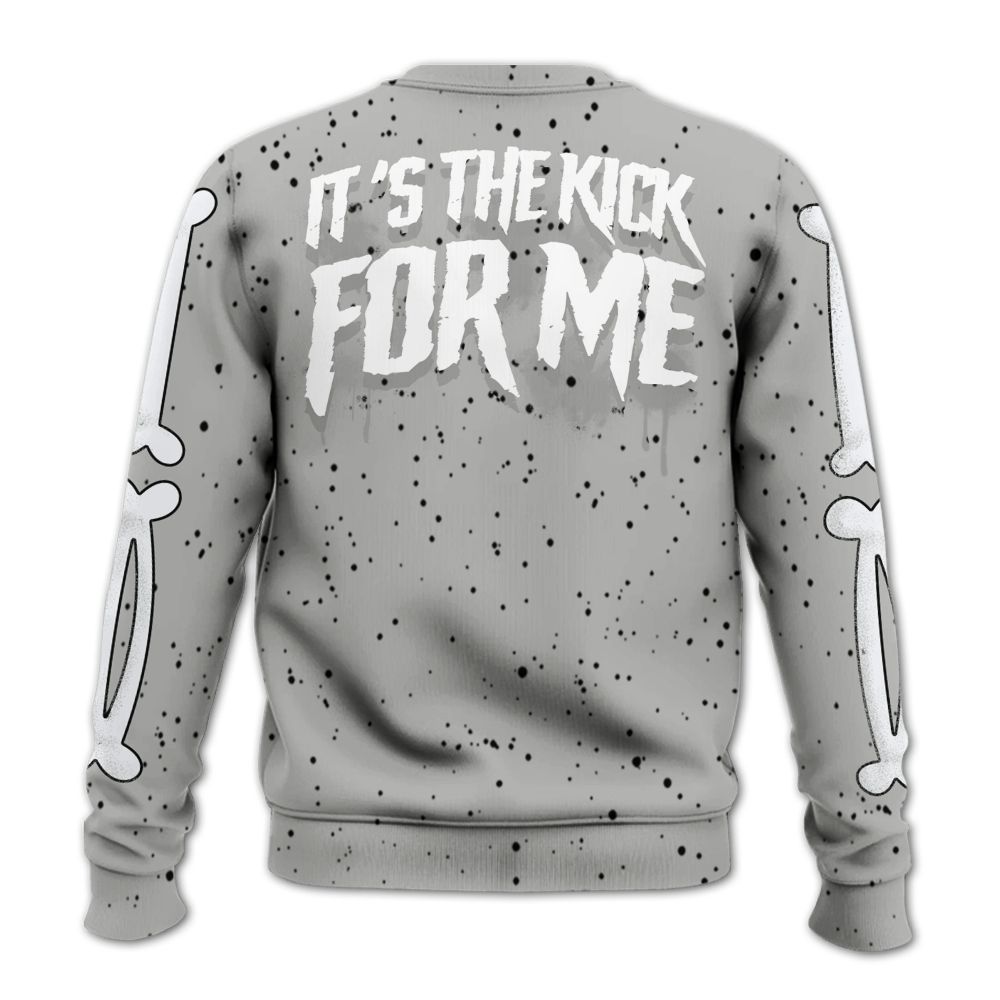Sweatshirt To Match Retro White Oreo 4s - It's The Kick For Me All Over Print