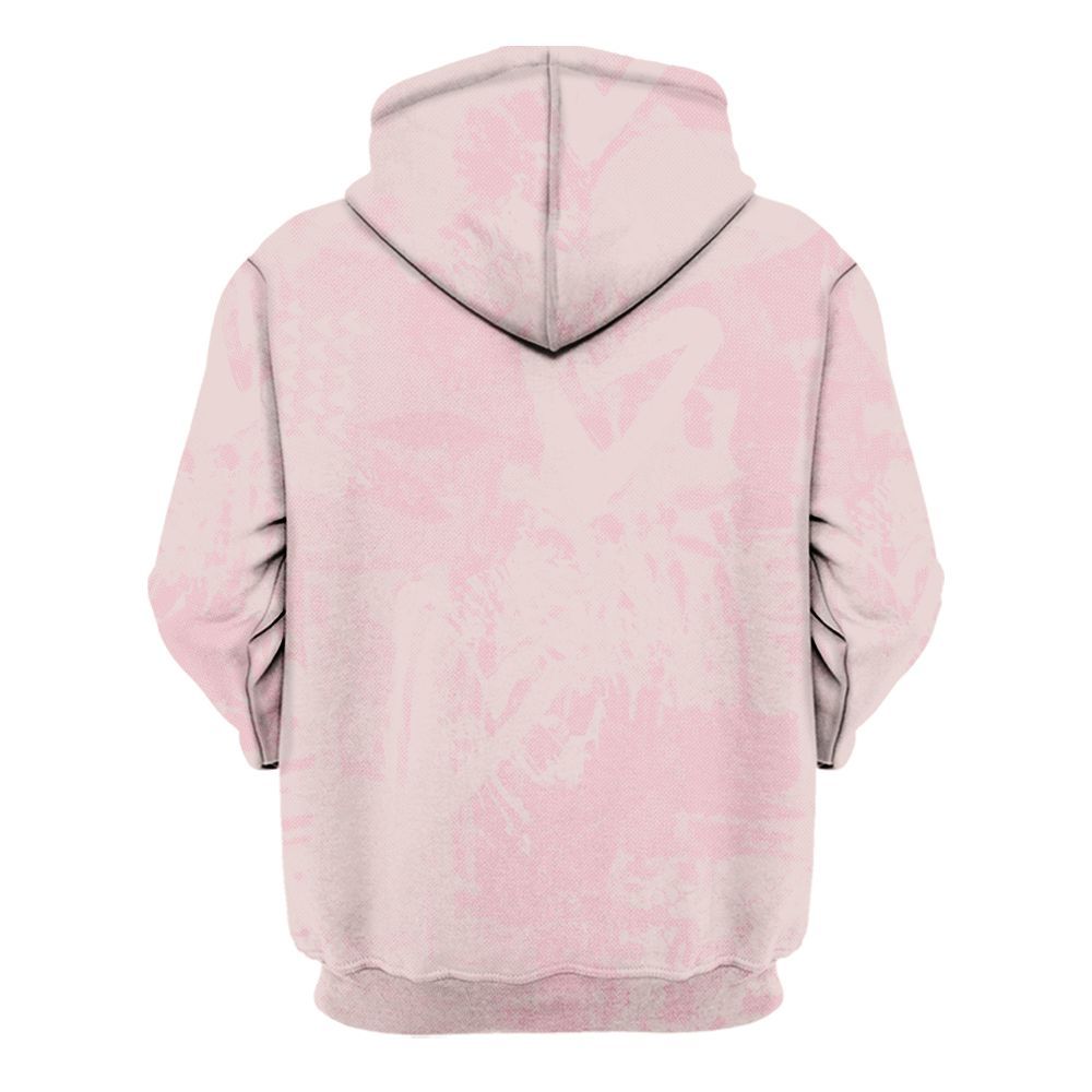 Hoodie To Match Dunk Low KD 17 Aunt Pearl - Sneakerz Girlz Heart Grunge All Over Print